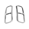 Audi Q7 Silver Rear Exhaust Muffler Tail Pipe Covers (2016-2019)