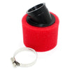 125cc PIT Quad Dirt Bike ATV 37mm 38mm Bent Angled Foam Pod Air Filter