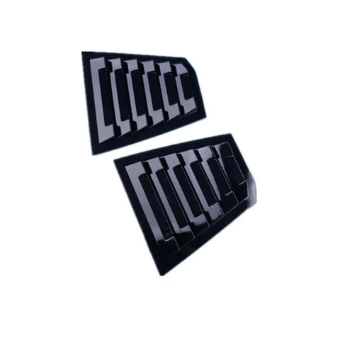 Chevrolet Cruze 2 x Glossy Black Vent Scoop Louver Trim (2016–2019)