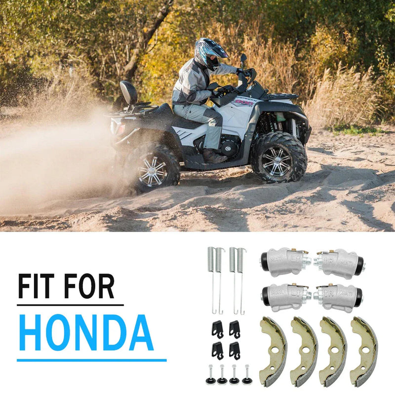 Honda Foreman 400 Front Brake Wheel Cylinders & Shoes Pin (1999–2003)