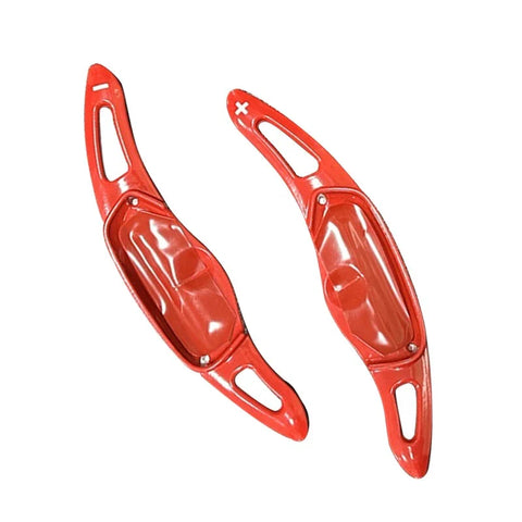 Kia Forte Red Steering Wheel Shift Paddle Extensions (2020)