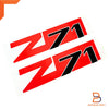 Holden Colorado Z71 Side Rear Bed Fender Body Sticker Decal (03-11)
