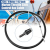Yamaha Black 1x 13ft 157Inch Marine Type Shift Remote Control Box Cable