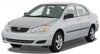 Toyota Corolla Altis E120 E130 2 x Rear View Mirror Glass Lens (2001-2007)