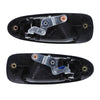 Honda Civic 4 x Front & Rear LH + RH Door Handle Outer Black (1991–1995)
