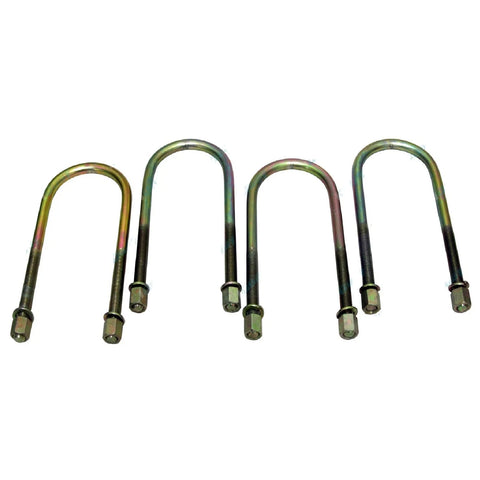 Toyota Hilux 2WD RWD 4Runner Surf Set of 4 Rear U-Bolts (2005-Present)