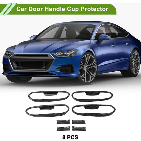 Ford Edge (2015-2023) - 8 Pcs Carbon Fiber Door Handle Cup Protectors