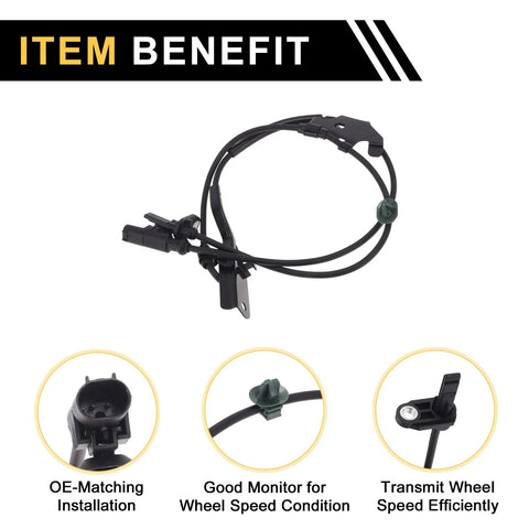 Toyota Hilux (2015-2018) 1 x Left Front ABS Wheel Speed Sensor