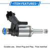 PEUGEOT 508 1.6 THP Fuel Injector 1 x No.13537591623 (2010-2018)