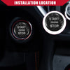 Land Rover Carbon Fiber Engine Start Stop Button Cover