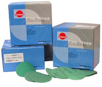 GPI Velcro Disc 75mm 400G No Hole Each 554216