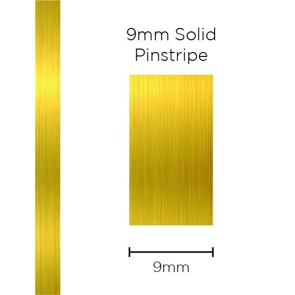 Saas Pinstripe Solid Gold 9mm x 10m 11306