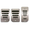 Saas Pedal Pad Kit Manual - Aluminium Black Slots 23123BM