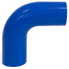 Saas Silicone 90 Degree Hose 82 x 82mm Blue SSH908282E