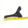Black plastic seat adjustment lever handle for mitsubishi triton l200 with smooth ergonomic design and central mounting hole