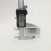 Side marker light for toyota hilux mk6 sr5 2004-2013 clear oval ribbed lens being measured by digital caliper