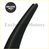 Black rubber windshield wiper blade for vw amarok double cabin side window deflectors 2009-2021