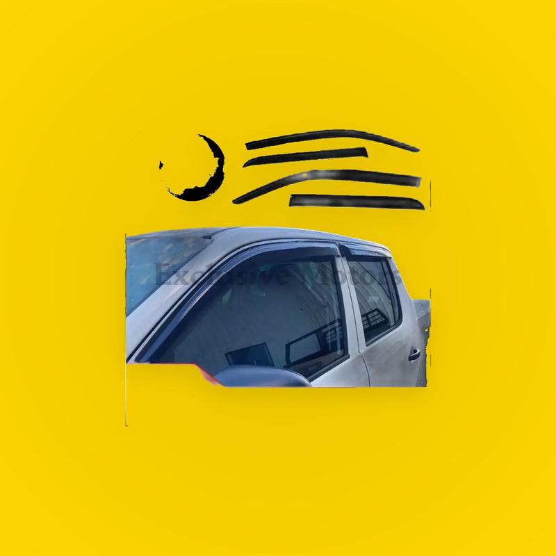 Side Window Deflectors for VW Amarok (2009-2021) - Double Cabin