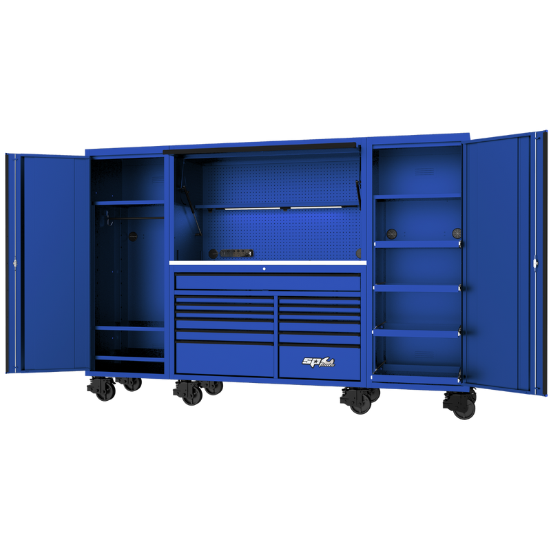 SP Tools 114in. USA Sumo Series Workstation Rollcab