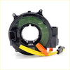 Black plastic spiral cable clock spring airbag tensioner with yellow and orange wiring for mitsubishi galant endeavor