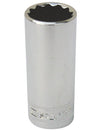SP Tools Socket 1/2"Dr 12PT Metric Deep 18mm