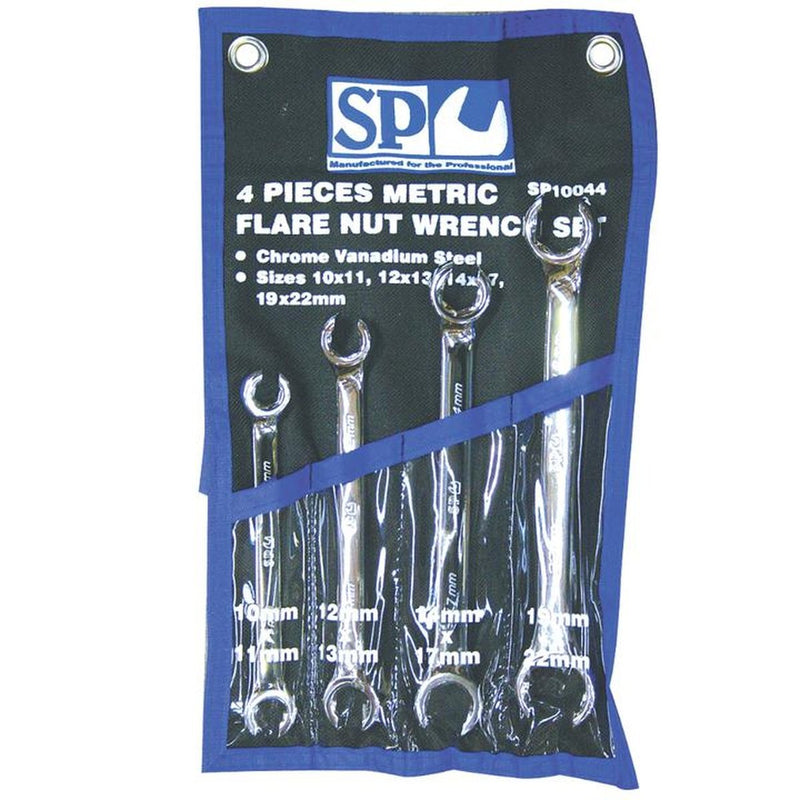 SP Tools Spanner Set Flare Metric 4 Pc