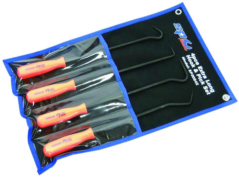 SP Tools Hook & Pick Set 4Pcs(Extra Long Hook)