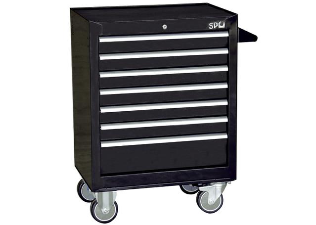 SP Tools Roller Cab Black Custom 7 Drawer