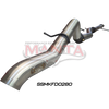 Manta Next Gen T6.2 Ranger 4cyl 2.0 Bi-Turbo 3in DPF Back