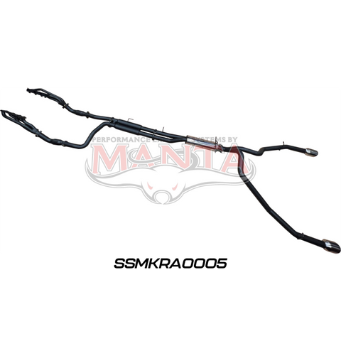 Manta DT RAM1500 5.7L V8 3in Twin Full Exhaust, with