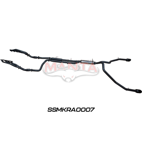 Manta DT RAM1500 5.7L V8 3in Twin Full Exhaust, with