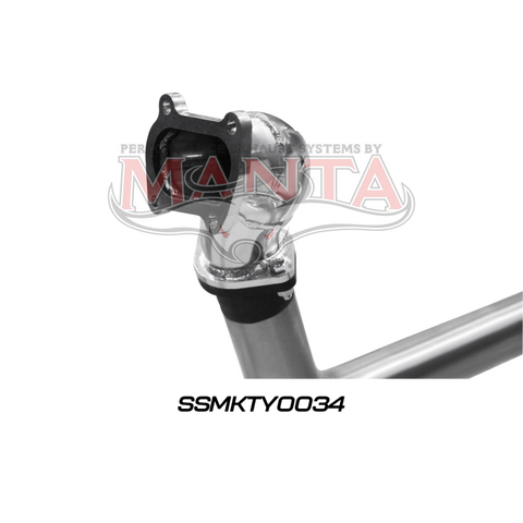 Manta HDJ100 4.2L Td Wagon 3in Centre Muffler & Rear Tail