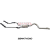 Manta VDJ200 DPF 3in Dual NO Cat, Muffler, 4in Tailpipe