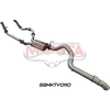 Manta VDJ200 DPF 3in Dual NO Cat, Muffler, 4in Tailpipe