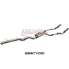 Manta VDJ200 DPF 3in Dual NO Cat, Muffler, 4in Tailpipe