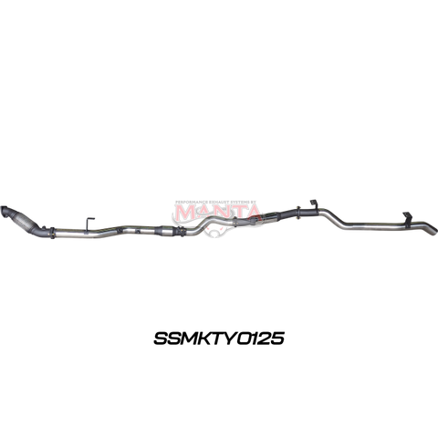 Manta VDJ79 V8 Ute 3in With Cat & Hotdog DPF Exhaust