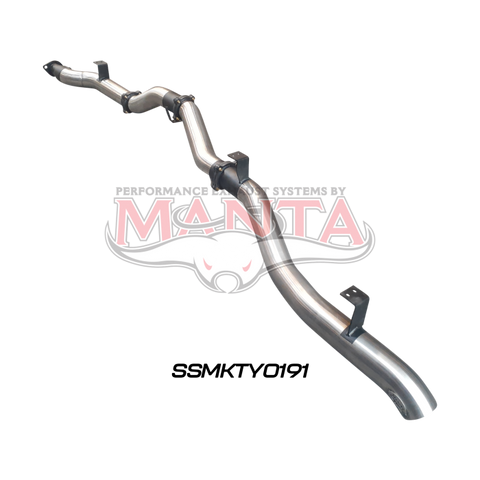 Manta VDJ79 V8 4.5L TD, Ute 2016 To Current, 4in Single