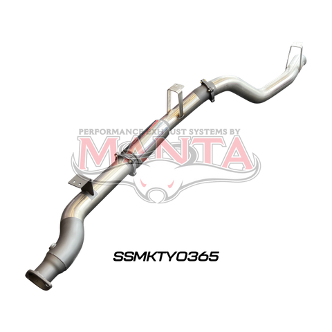 Manta VDJ76 4.5L V8 Wagon 4in DPF Back with Muffler