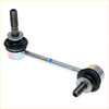 Silver metal stabilizer link assembly with black rubber bushings and threaded ends for toyota hilux 2004-2010