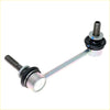 Silver metal stabilizer link assembly with black rubber bushings and threaded ends for toyota hilux 2004-2010 back side