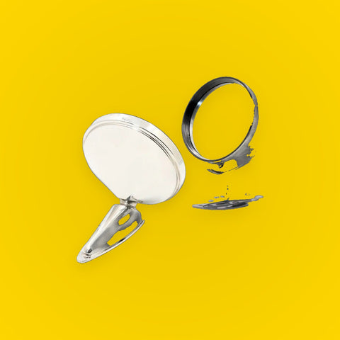 Stainless Mirror for Chrysler Valiant Pacer AP5-CL