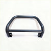 Black metal front bumper guard with curved bars and mounting brackets for stainless steel nudge bar ranger px1/2/3 2012-2021 everest