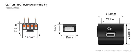 Stedi Usbc For Volkswagen Amarok Mid Dash 2016current