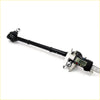 Black steering arm 2-piece lh with metallic ball joint and threaded shaft measured by caliper for nissan datsun 620 ute