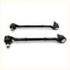 Black metal steering arm 2-piece lh with spherical joints and threaded ends for nissan datsun 620 ute 1972-1979