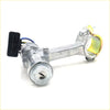 Silver metal car ignition switch with black connector and gold bracket for steering column upper bracket toyota hilux