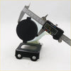 Black plastic car cigarette lighter cover with circular top and mounting bracket for toyota hilux mk6 sr5 2004-2010