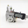 Silver steering ignition lock cylinder for nissan 240sx s14 m t 1994-1998 with digital caliper measuring diameter