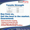 Bestparts steering inner tie rod end for infiniti qx60 nissan pathfinder with 20,000 tensile strength in black