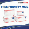 White priority mail flat-rate boxes with red and blue branding used to ship steering inner tie rod end for jeep grand cherokee 2005–2010
